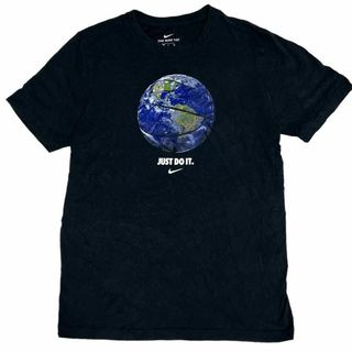 ナイキ(NIKE)のNIKE 半袖Tシャツ 地球 バスケットボール DRI-FIT ブラックw44(Tシャツ/カットソー(半袖/袖なし))