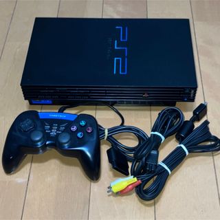 プレイステーション2(PlayStation2)のPS2 本体セット SCPH-30000 ブラック☆6264(家庭用ゲーム機本体)