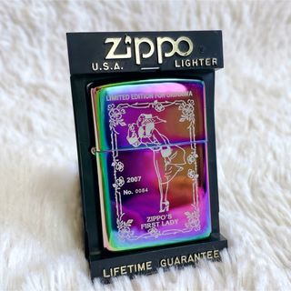 ジッポー(ZIPPO)の美品 希少 激レア ファーストレディ ウィンディ ZIPPO ジッポー ライター(タバコグッズ)