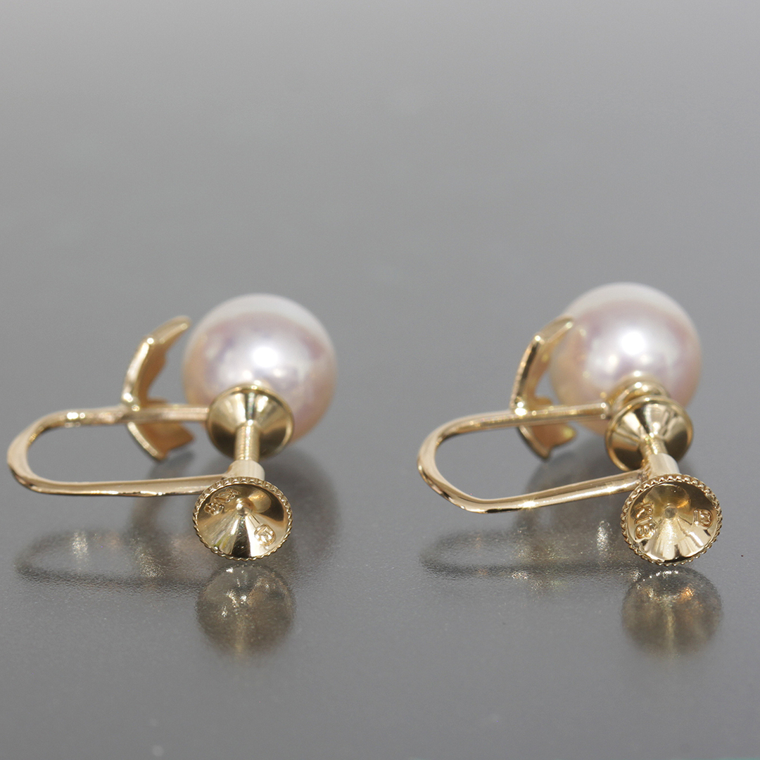 TASAKI タサキ アコヤパール6.9mm イヤリング K18YG 2.4g TASAKI タサキ アコヤパール6.9mm イヤリング K18YG 2.4g