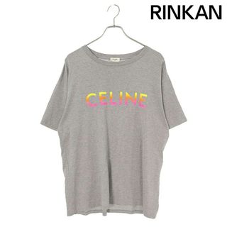 セリーヌ(celine)のセリーヌバイエディスリマン  22SS  2X10B671Q グラデーションロゴプリントルーズTシャツ メンズ S(Tシャツ/カットソー(半袖/袖なし))