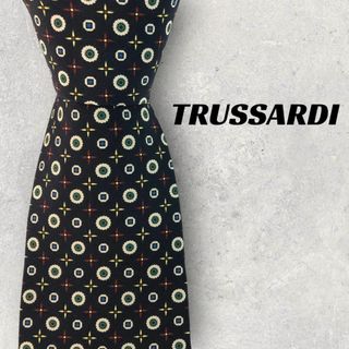 Trussardi - 【6213】美品！トラサルディ　ネクタイ　ブルー系