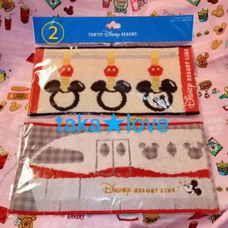 ディズニー(Disney)のﾌﾟﾛﾌ&商品説明必読◆TDR購入◆ﾘｿﾞｰﾄﾗｲﾝ♪ﾊｰﾌﾐﾆﾀｵﾙｾｯﾄ♪②(その他)