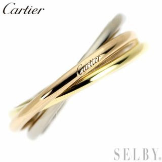 カルティエ(Cartier)のカルティエ K18YG/WG/PG リング トリニティ 48号(リング(指輪))