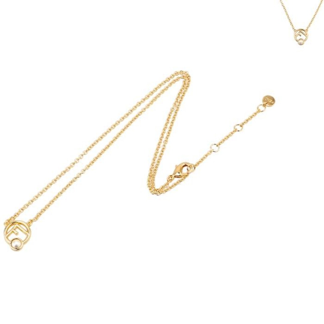 FENDI - フェンディ FENDI ネックレス F IS FENDI パール ロゴ FENDI - フェンディ FENDI ネックレス F IS FENDI パール ロゴ