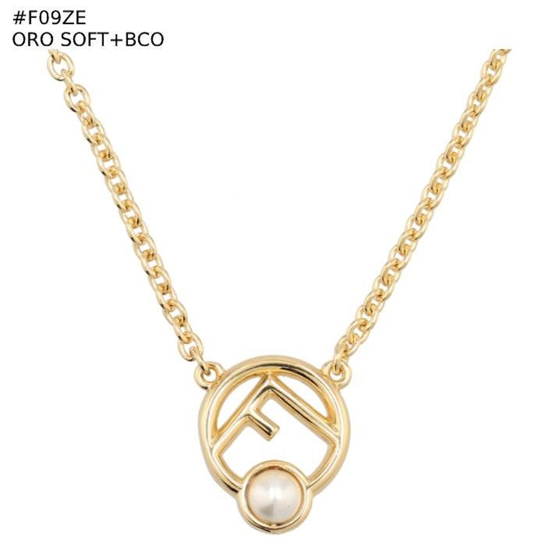 FENDI - フェンディ FENDI ネックレス F IS FENDI パール ロゴ FENDI - フェンディ FENDI ネックレス F IS FENDI パール ロゴ