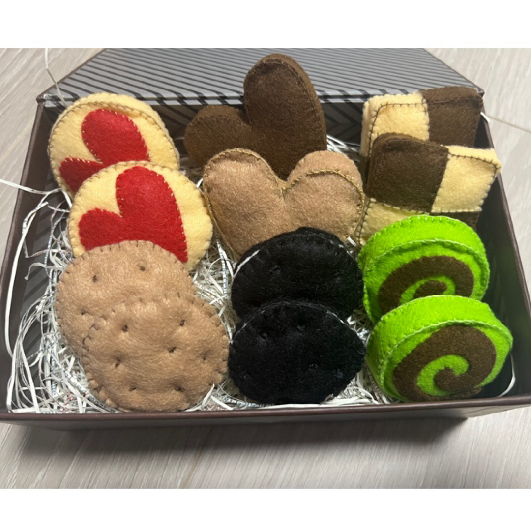 フェルトおままごとクッキーセット！！の通販 by ひよこまるs