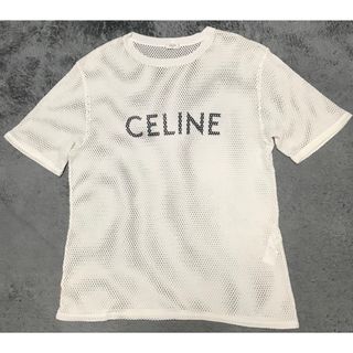 セリーヌ(celine)のセリーヌ　メッシュロゴtシャツ(Tシャツ/カットソー(半袖/袖なし))