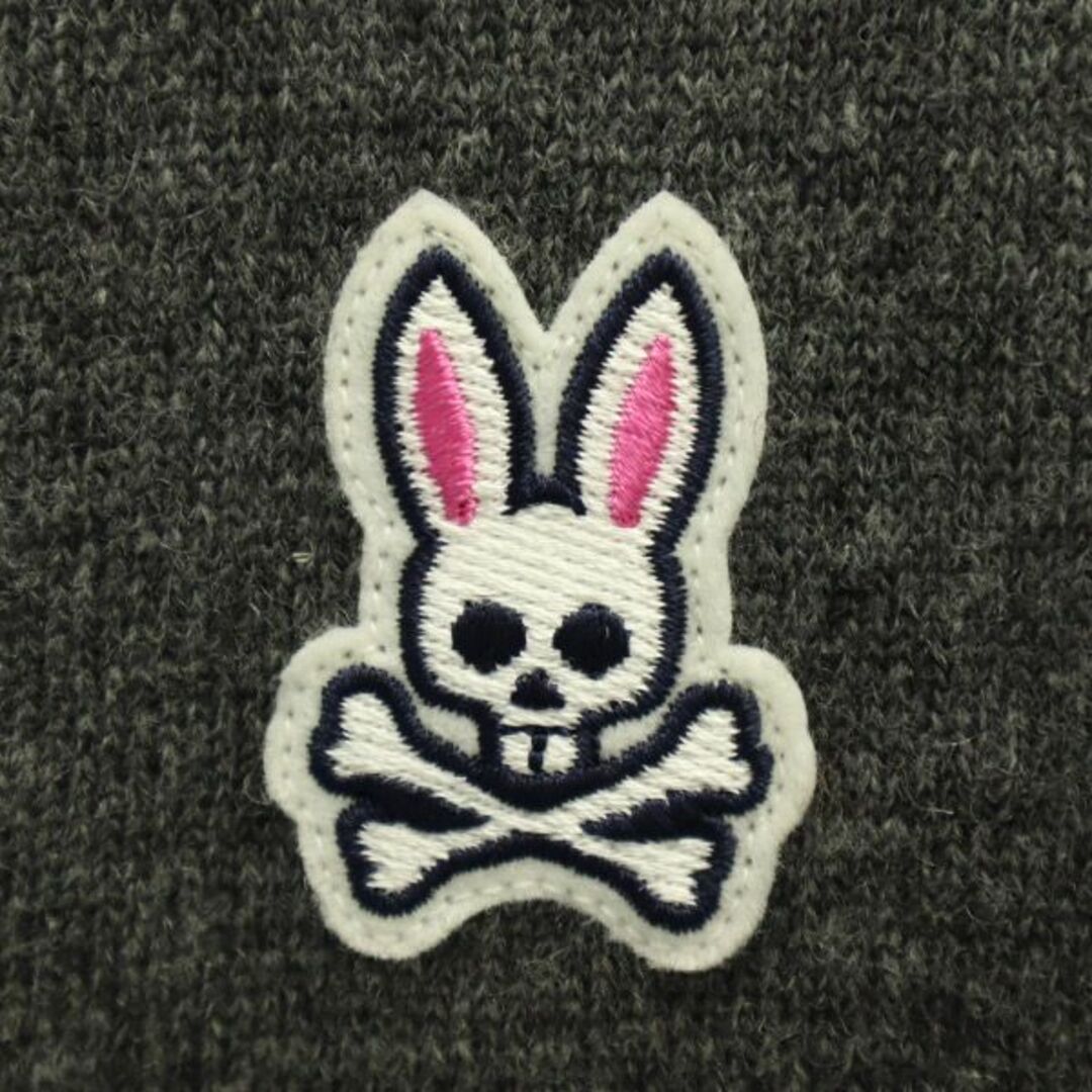 豪華で新しい Psycho Bunny ワンポイントワッペン ウール サイコバニー - その他