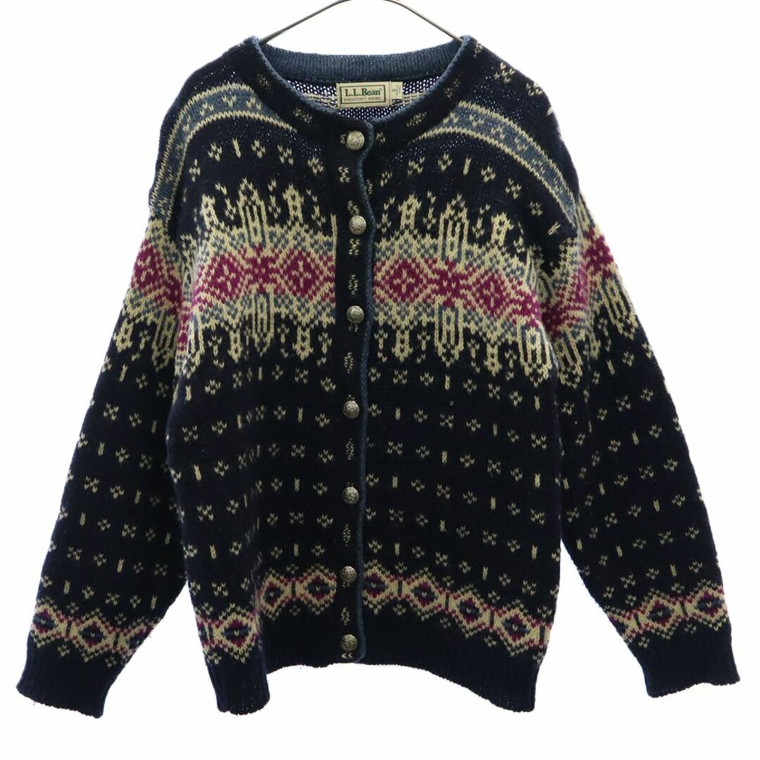 エルエルビーン 70s 80s ノルディック 総柄 長袖 ニット エルエルビーン 70s 80s ノルディック 総柄 長袖 ニット