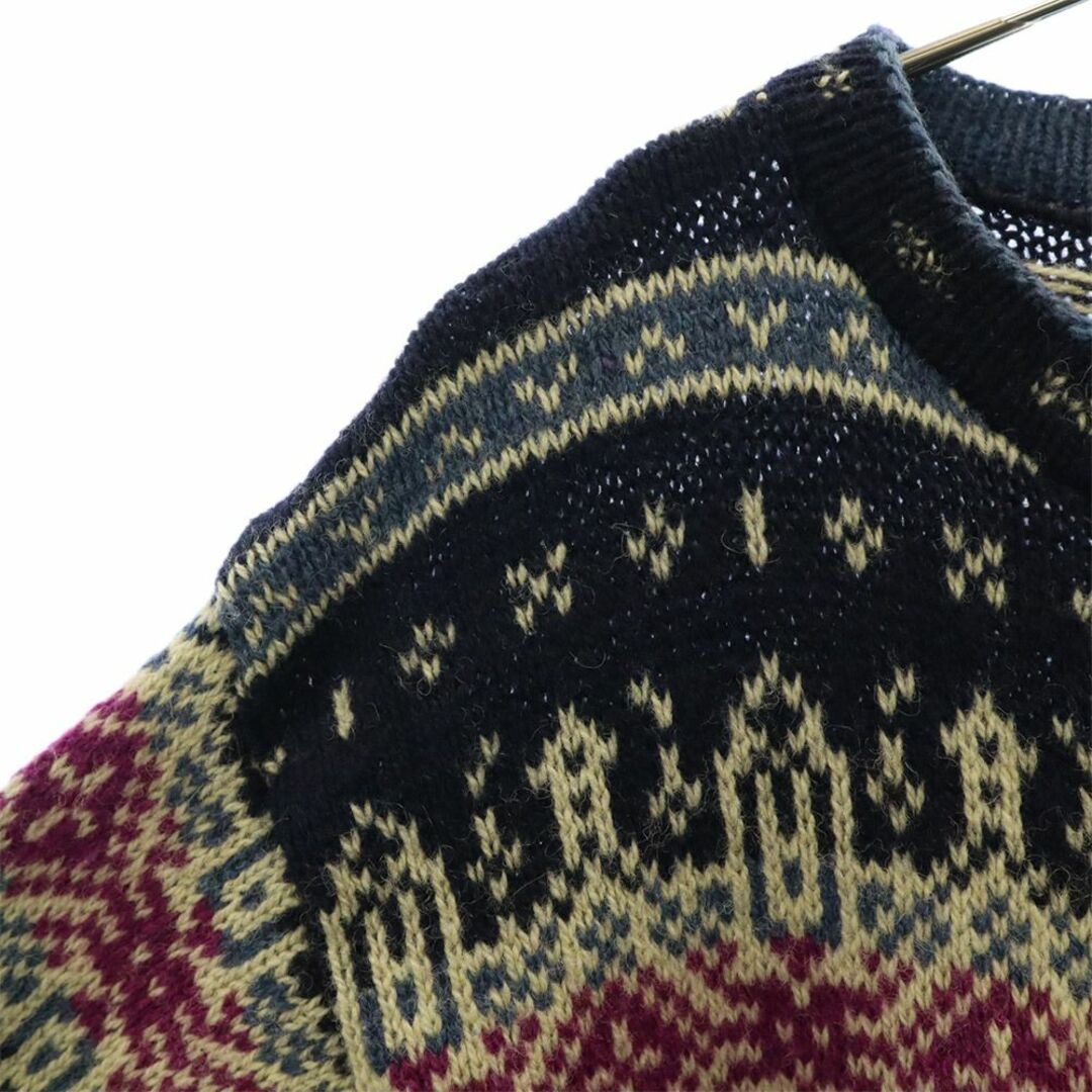エルエルビーン 70s 80s ノルディック 総柄 長袖 ニット エルエルビーン 70s 80s ノルディック 総柄 長袖 ニット
