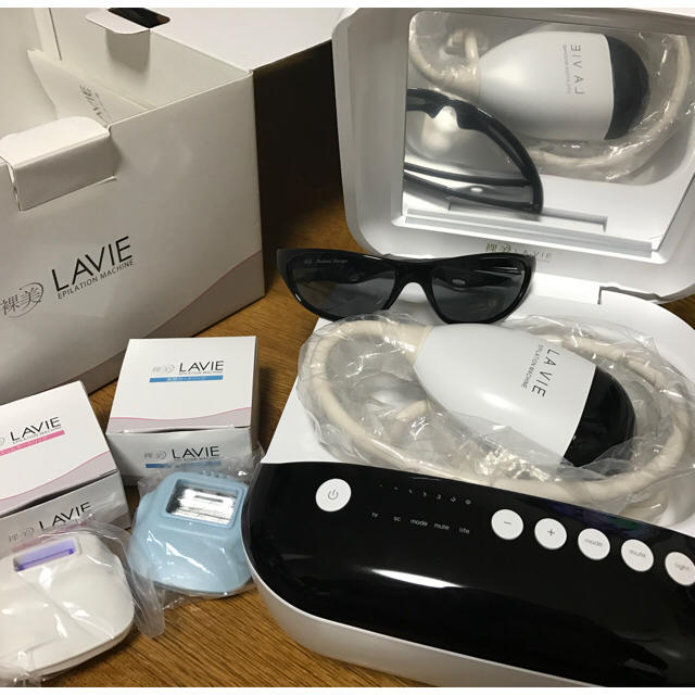 ラヴィ 脱毛機 脱毛器 LAVIE 裸美 ラヴィ 脱毛機 脱毛器 LAVIE 裸美