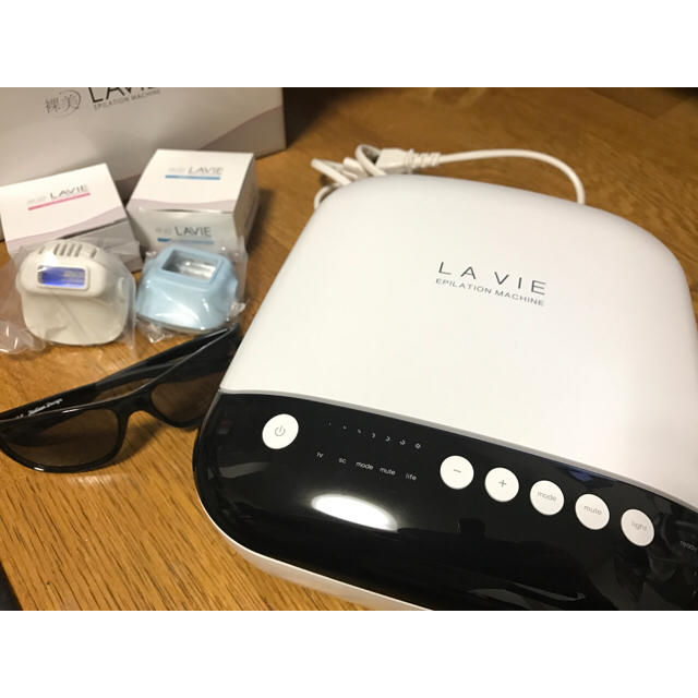ラヴィ 脱毛機 脱毛器 LAVIE 裸美 ラヴィ 脱毛機 脱毛器 LAVIE 裸美