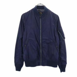 アルファインダストリーズ(ALPHA INDUSTRIES)のアルファインダストリーズ ナイロンジャケット S ネイビー系 ALPHA INDUSTRIES INC ミリタリー メンズ(ナイロンジャケット)