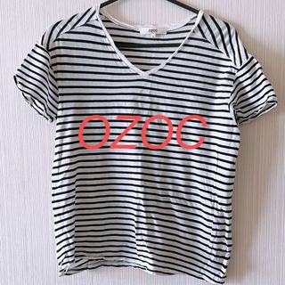 オゾック(OZOC)のOZOC Tシャツ 半袖 ボーダー (Tシャツ(半袖/袖なし))