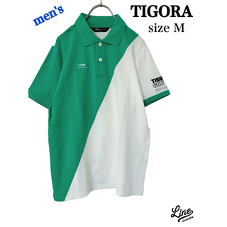 TIGORA - TIGORA ティゴラ　ポロシャツ　メンズM 半袖シャツ　トップス　ゴルフ