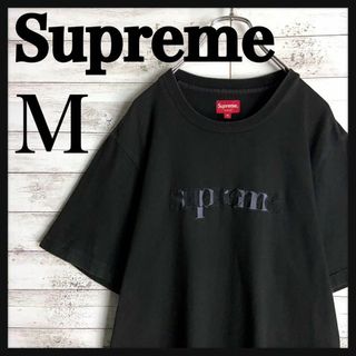 Supreme - 8915【即完売モデル】シュプリーム☆刺繍ロゴ定番カラー肉厚tシャツ　美品