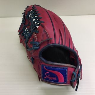 クボタスラッガー(久保田スラッガー)の中古品 久保田スラッガー 軟式 外野手用オーダーグローブ 左投げ用 刺繍入り 1436(グローブ)