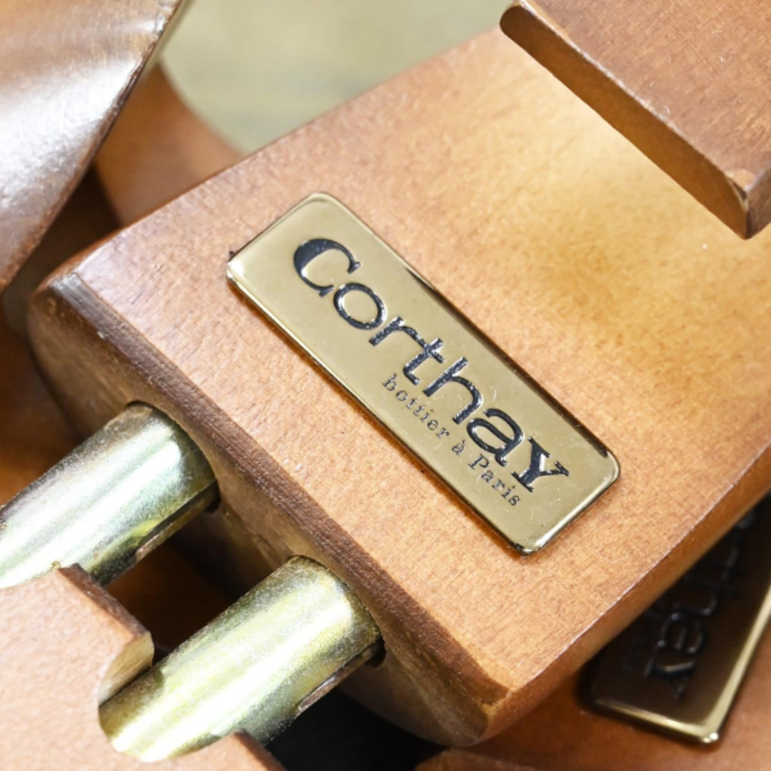 CORTHAY - 本物 超美品 コルテ 極希少 純正品 木製 ウッドシュー CORTHAY - 本物 超美品 コルテ 極希少 純正品 木製 ウッドシュー