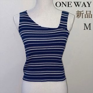 one*way - 【タグ付き新品 M】one wayアシメントリー トップス