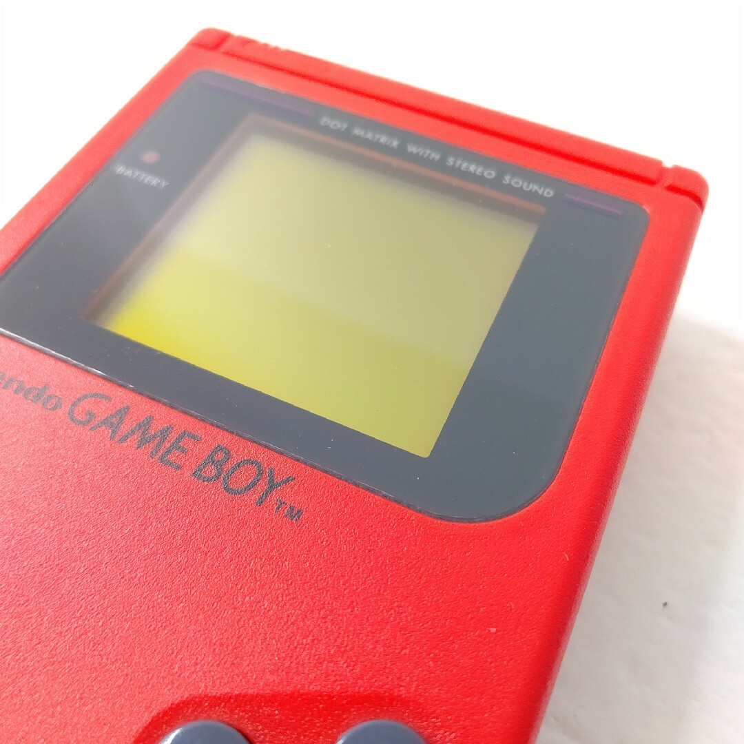 ゲームボーイ - Nintendo ゲームボーイブロス レッド 美品 ゲームボーイ - Nintendo ゲームボーイブロス レッド 美品