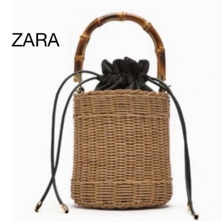 ZARA - ZARA  バスケット　カゴバック　新品未使用