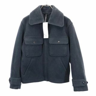 ユニクロ(UNIQLO)の未使用 ユニクロ ウールブレンド フリースジャケット XS ダークグレー UNIQLO +J メンズ(その他)