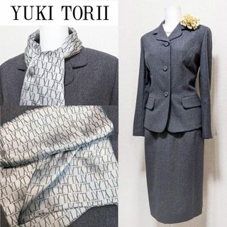 ユキトリイインターナショナル(YUKI TORII INTERNATIONAL)の⁑【訳あり美品】ユキトリイ　ストール付き　セレモニースーツ　9号(スーツ)