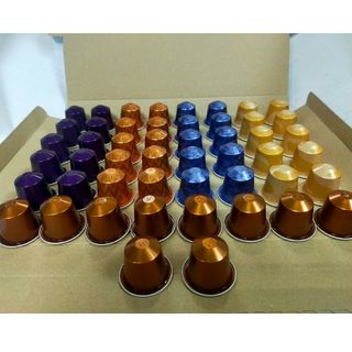 ネスプレッソ(NESPRESSO)のNespresso50個(5種類、各種10個づつ)(コーヒー)