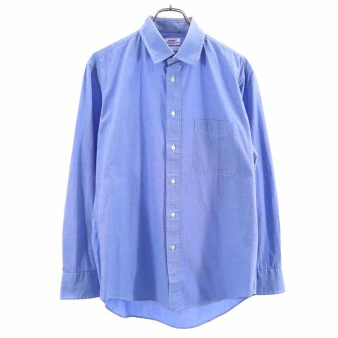 ウエフト 日本製 長袖 シャツ L ブルー系 WEARFT メンズの通販 ウエフト 日本製 長袖 シャツ L ブルー系 WEARFT メンズの通販