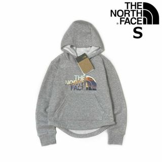 ザノースフェイス(THE NORTH FACE)のノースフェイス キッズ パーカー US限定 裏起毛(S)グレー 240517(ジャケット/上着)