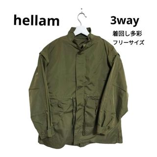 シールームリン(SeaRoomlynn)の【新品】3way hellam へラム　ミドルモッズコート(モッズコート)