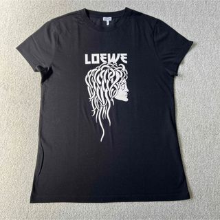 ロエベ(LOEWE)のロエベ LOEWE  コットンTシャツ  メデューサ Salome  ブラック(Tシャツ(半袖/袖なし))