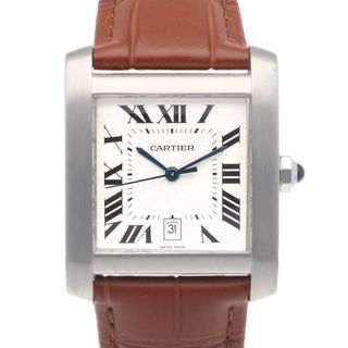 カルティエ(Cartier)のカルティエ タンクフランセーズ XXL 腕時計 時計 ステンレススチール 2564 自動巻き ユニセックス 1年保証 CARTIER  中古(腕時計)