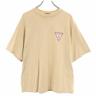 GUESS - ゲス 半袖 Tシャツ M ベージュ Guess メンズ