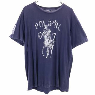 ポロバイラルフローレン 半袖 Tシャツ M ネイビー系 Polo by Ralph Lauren メンズ(Tシャツ/カットソー(半袖/袖なし))