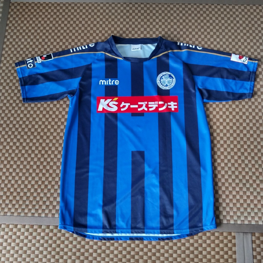 mitre - マイター 水戸ホーリーホックユニフォームXLサイズの mitre - マイター 水戸ホーリーホックユニフォームXLサイズの