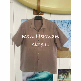 ロンハーマン(Ron Herman)のロンハーマンRon Herman Linen Open Collar Shirt(シャツ)