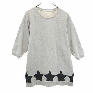 TOMMY - トミー 半袖 スウェット Tシャツ S グレー TOMMY 星 メンズ