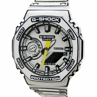 カシオ(CASIO)のカシオ/CASIO/メンズ時計/Gショック/MANGA THEME/アナデジ/カーボン×樹脂/白/GA-2100MNG-7AJR【MW1629】(腕時計(アナログ))