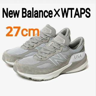 ダブルタップス(W)taps)のNew Balance×WTAPS★990V6ダブルタップス27cm992993(スニーカー)