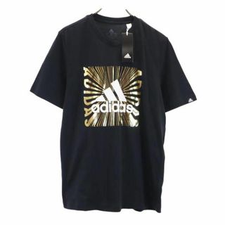 アディダス(adidas)の未使用 アディダス 半袖 Tシャツ M ブラック adidas メンズ(Tシャツ/カットソー(半袖/袖なし))