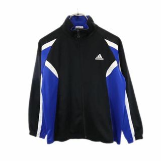 アディダス(adidas)のアディダス トラックジャケット 140 黒系 adidas ジャージ キッズ(ジャケット/上着)