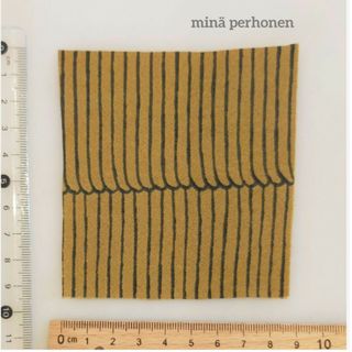 ミナペルホネン(mina perhonen)の1-g　ミナペルホネン　はぎれ　misty line(生地/糸)