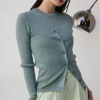 AZUL by moussy - 【新品】アズールバイマウジー　AZUL BY MOUSSY ラメリブニット