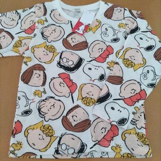 ピーナッツ(PEANUTS)の新品PEANUTSスヌーピー長袖Tシャツ120(Tシャツ/カットソー)