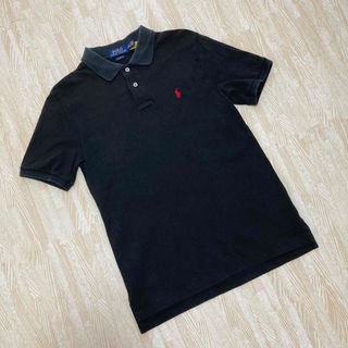 ポロラルフローレン(POLO RALPH LAUREN)のポロ　ラルフローレン　クラシックフィト　メンズ　ポロシャツ　黒　S(ポロシャツ)