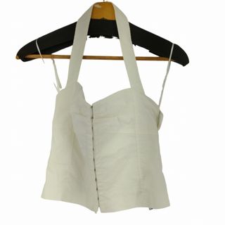 ザラ(ZARA)のZARA(ザラ) STRETCHY LINEN BLEND TOP レディース(タンクトップ)