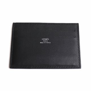 エルメス(Hermes)のHERMES エルメス シチズンツイル シルクイン カードケース ブラック ユニセックス U【中古】(パスケース/IDカードホルダー)