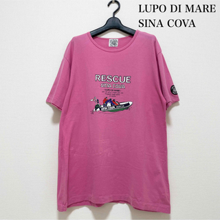 シナコバ(SINACOVA)のLUPO DI MARE SINA COVA シナコバ Tシャツ ピンク メンズ(Tシャツ/カットソー(半袖/袖なし))